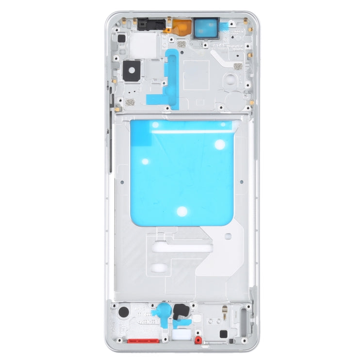 For vivo iQOO 7 Original Front Housing LCD Frame Bezel Plate (Silver)