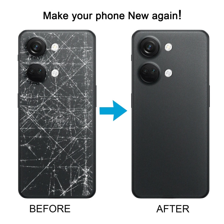 For OnePlus Nord 3 Original Battery Back Cover with Camera Lens Cover(Black)