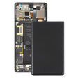 For Google Pixel 7 Pro OEM Battery Back Cover(Black) - Back Cover by PMC TechLife | Online Shopping South Africa | PMC TechLife