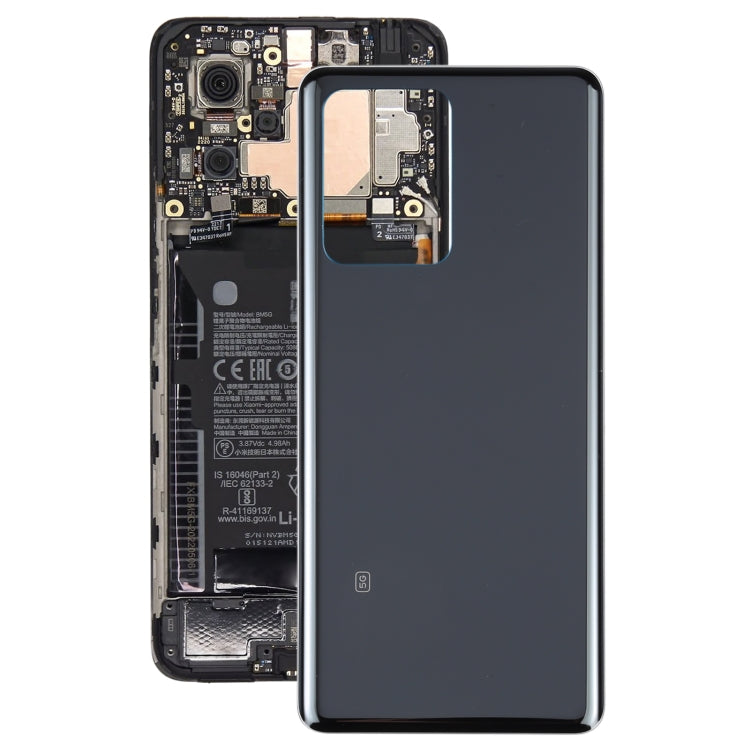 For Xiaomi Redmi Note 12 Pro+ / Redmi Note 12 Discovery Original Battery Back Cover(Black)