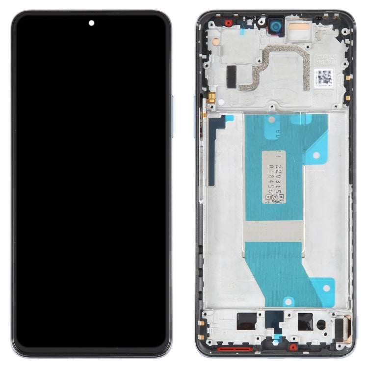 AMOLED Original LCD Screen For Xiaomi Redmi K50 / K50 Pro Digitizer Full Assembly with Frame (Blue)
