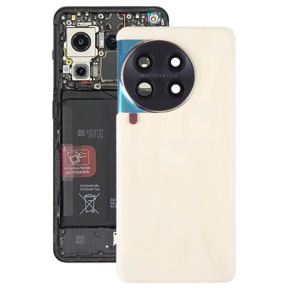 For OnePlus 11 PBH110 Original Battery Back Cover with Camera Lens Cover(Gold)