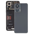For OnePlus Nord 2T CPH2399 CPH2401 Battery Back Cover(Black) - Back Cover by PMC TechLife | Online Shopping South Africa | PMC TechLife