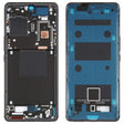 For Xiaomi 12S Ultra Original Front Housing LCD Frame Bezel Plate (Black) - Frame Bezel Plate by PMC TechLife | Online Shopping South Africa | PMC TechLife