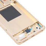 For Xiaomi 12S Ultra Original Front Housing LCD Frame Bezel Plate (Gold)