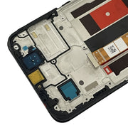 IPS LCD Screen for OnePlus Nord N300 Digitizer Full Assembly with Frame (Black)