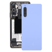 For Sony Xperia 10 IV Original Battery Back Cover(Purple)