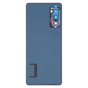 For Sony Xperia 10 IV Original Battery Back Cover(Purple)