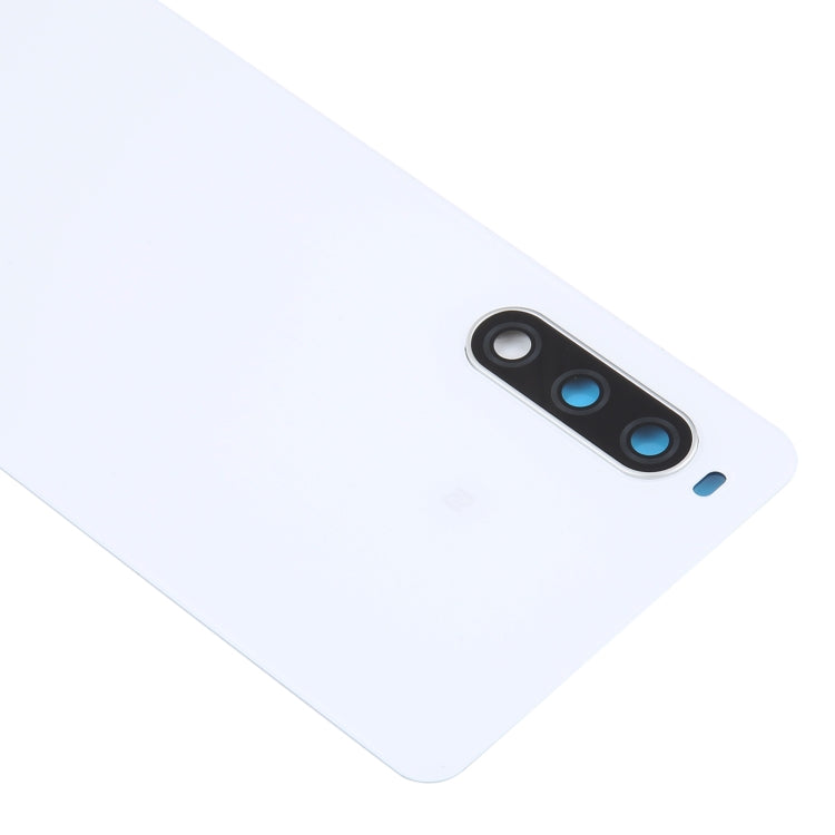 For Sony Xperia 10 IV Original Battery Back Cover(White)