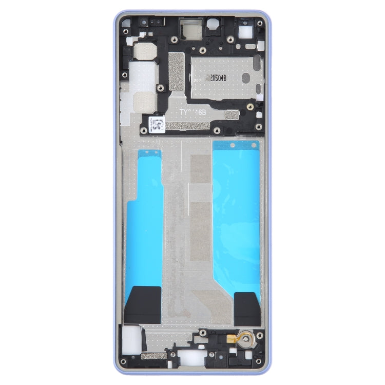 For Sony Xperia 10 IV Original Middle Frame Bezel Plate (Purple)