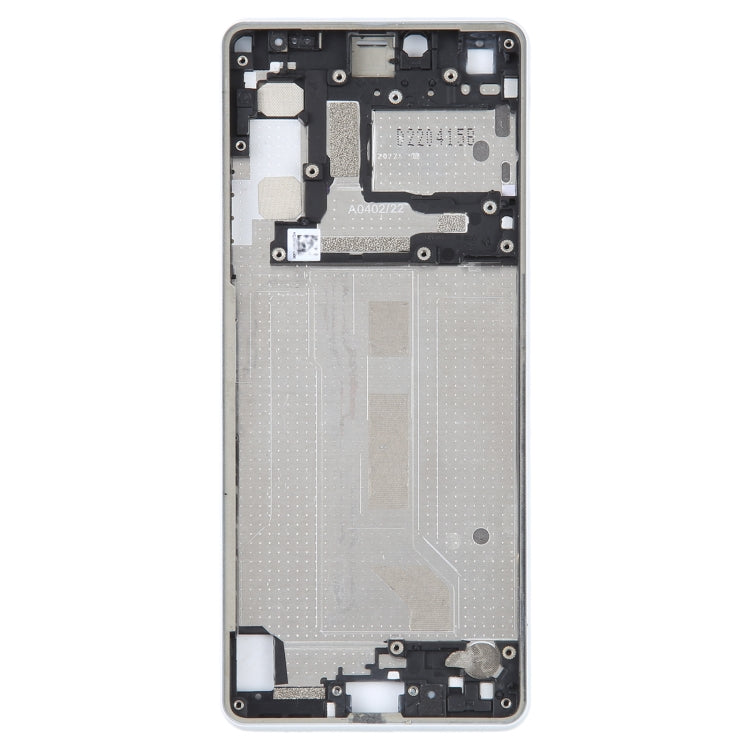 For Sony Xperia 10 IV Original Middle Frame Bezel Plate (White)