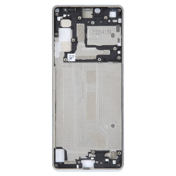 For Sony Xperia 10 IV Original Middle Frame Bezel Plate (White)