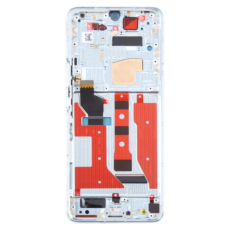 Original LCD Screen For Honor Magic4 Digitizer Full Assembly with Frame(Blue)