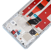 Original LCD Screen For Honor 70 Digitizer Full Assembly with Frame(Blue)