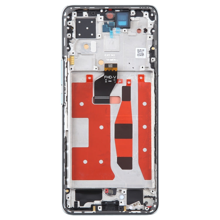 Original LCD Screen For Honor 60 Pro Digitizer Full Assembly with Frame(Green)