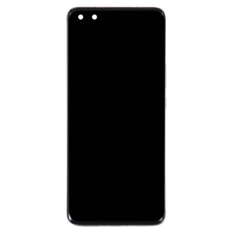 Original LCD Screen For Honor Magic4 Pro Digitizer Full Assembly with Frame(Black)