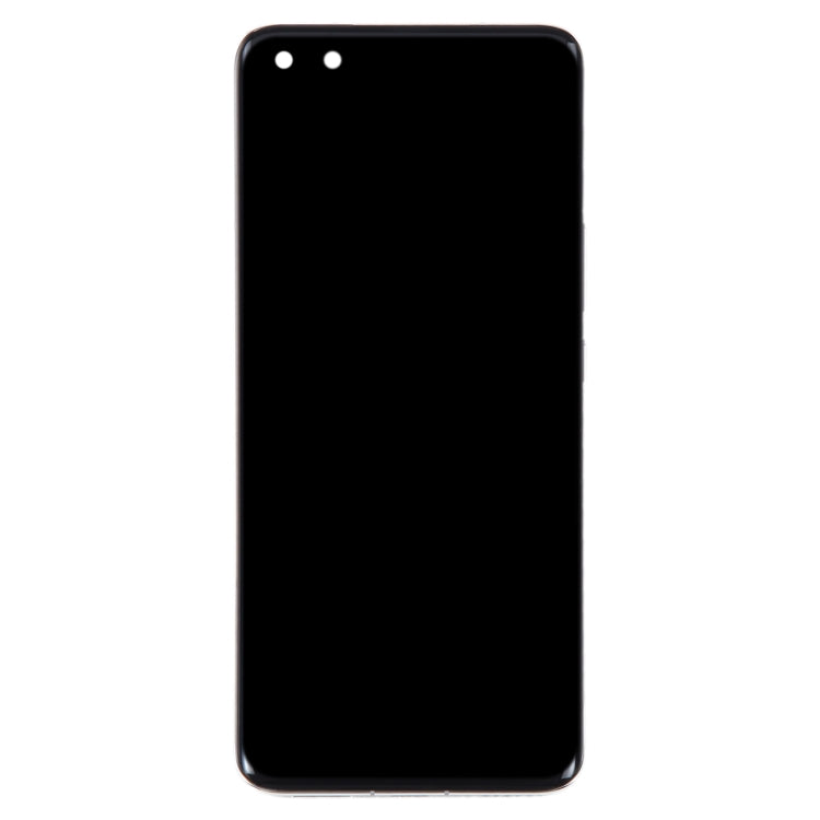 Original LCD Screen For Honor Magic4 Pro Digitizer Full Assembly with Frame(Gold)