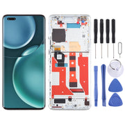 Original LCD Screen For Honor Magic4 Pro Digitizer Full Assembly with Frame(Gold)
