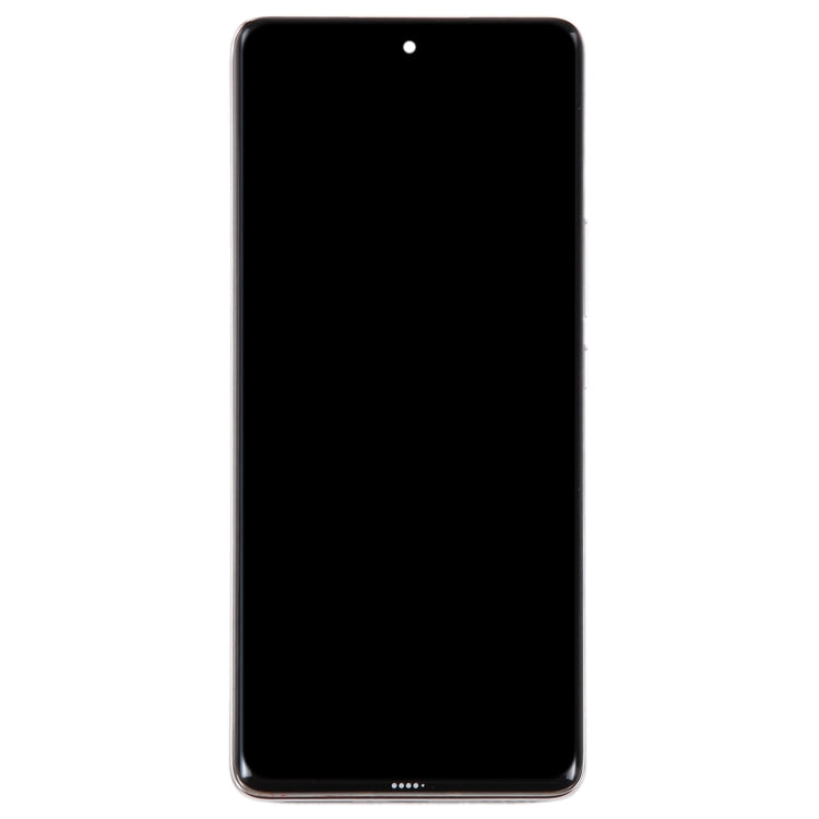 Original LCD Screen For Honor 70 Pro Digitizer Full Assembly with Frame(Gold)