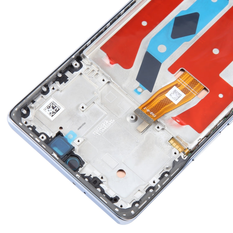 Original LCD Screen For Honor X40 Digitizer Full Assembly with Frame(Blue)