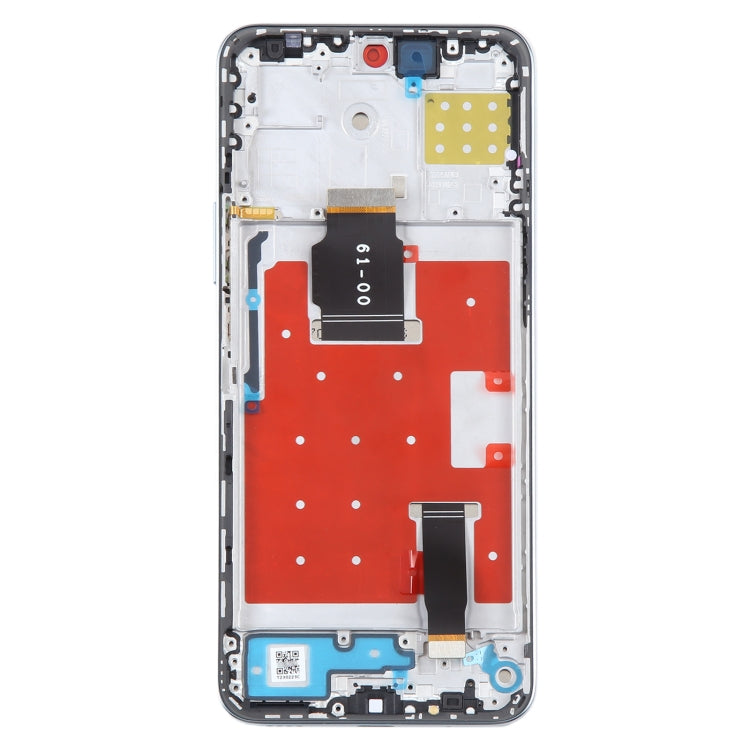 Original LCD Screen For Honor X8a Digitizer Full Assembly with Frame(Green)
