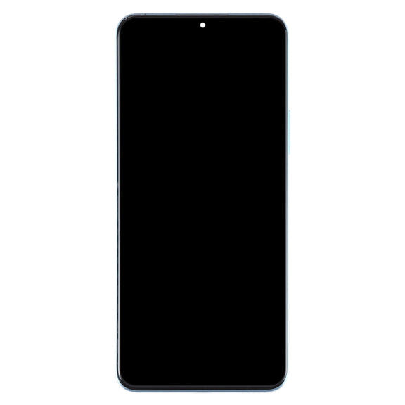 Original LCD Screen For Honor X8a Digitizer Full Assembly with Frame(Blue)