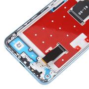 Original LCD Screen For Honor X8a Digitizer Full Assembly with Frame(Blue)