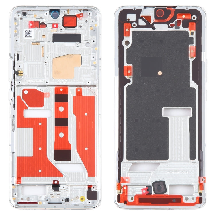For Honor Magic4 Original Front Housing LCD Frame Bezel Plate(Silver)