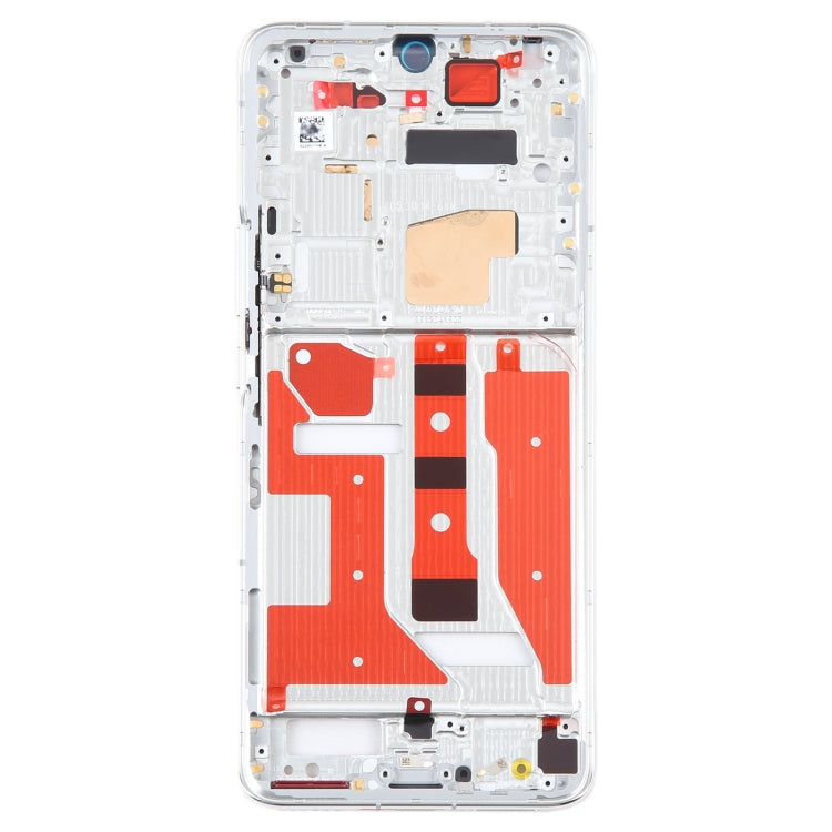 For Honor Magic4 Original Front Housing LCD Frame Bezel Plate(Silver)