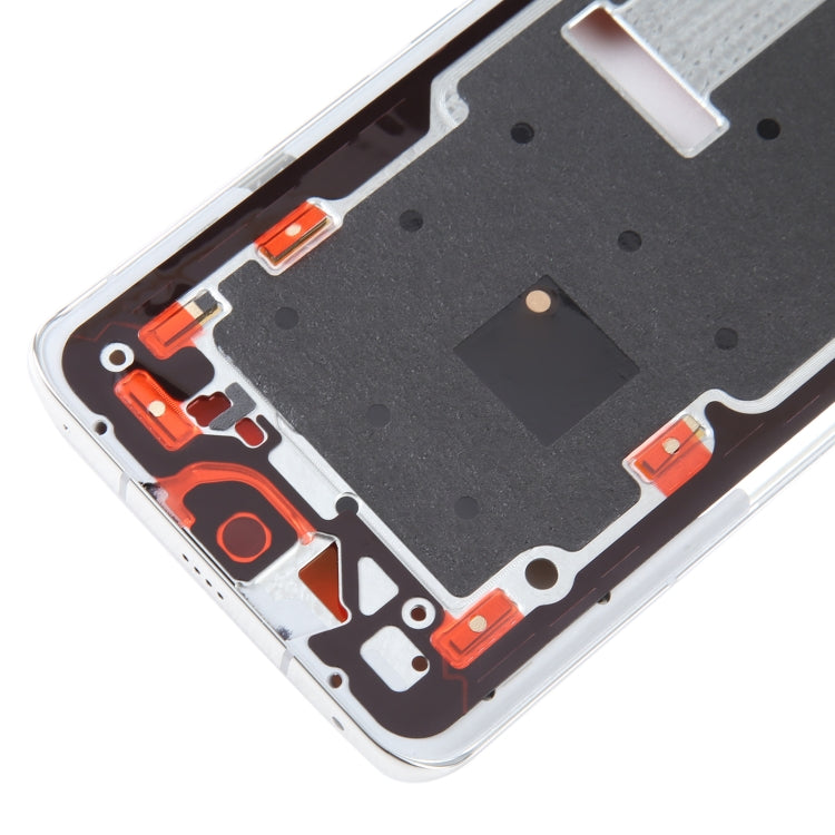 For Honor Magic4 Original Front Housing LCD Frame Bezel Plate(Silver)