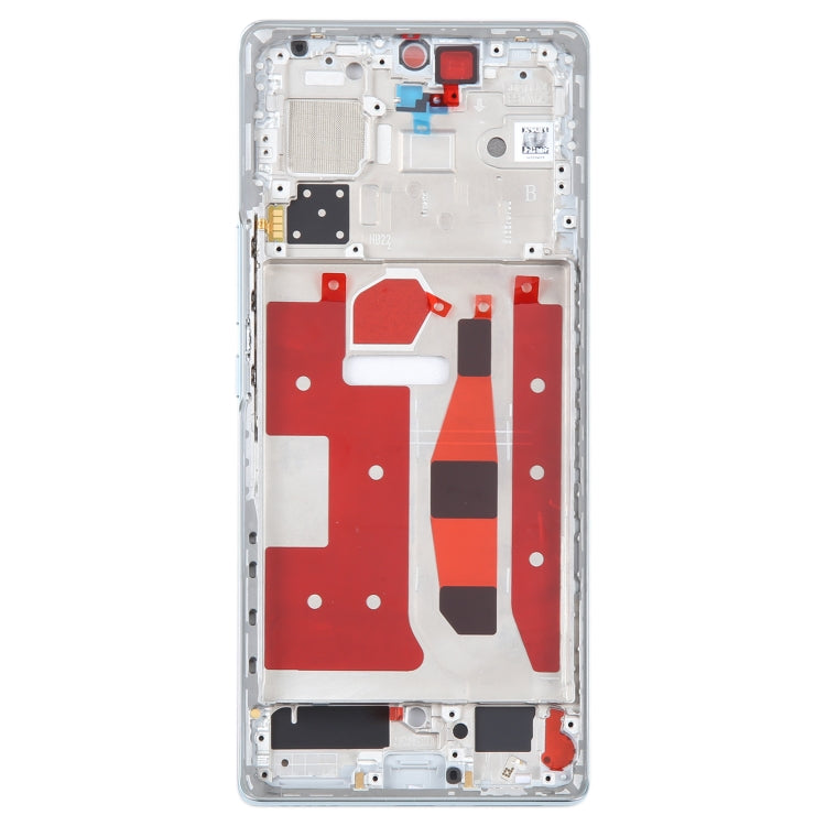 For Honor 70 Original Front Housing LCD Frame Bezel Plate(Blue)