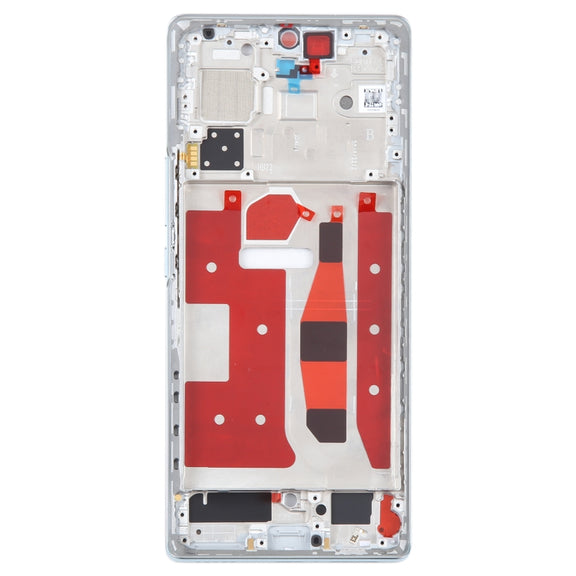 For Honor 70 Original Front Housing LCD Frame Bezel Plate(Blue)