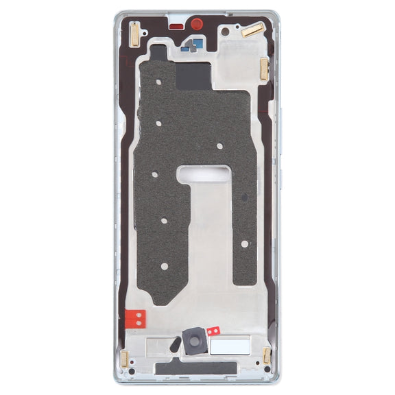 For Honor 70 Original Front Housing LCD Frame Bezel Plate(Blue)