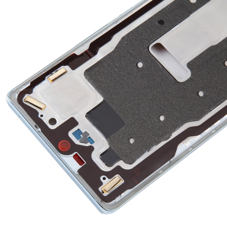 For Honor 70 Original Front Housing LCD Frame Bezel Plate(Blue)