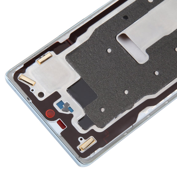 For Honor 70 Original Front Housing LCD Frame Bezel Plate(Blue)