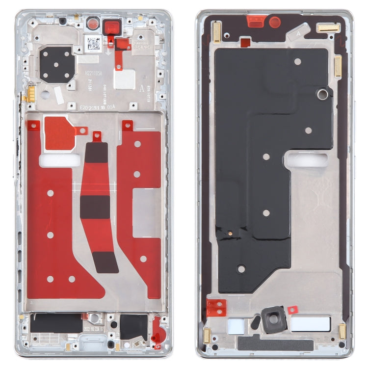For Honor 80 Original Front Housing LCD Frame Bezel Plate(Silver)