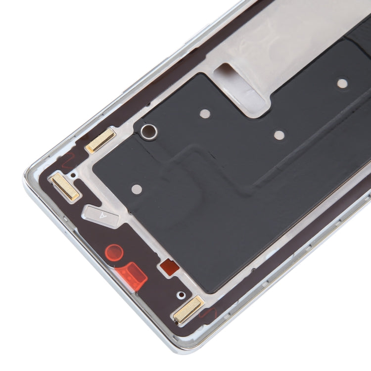 For Honor 80 Original Front Housing LCD Frame Bezel Plate(Silver)