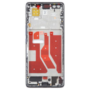 For Huawei nova 9 Pro Original Front Housing LCD Frame Bezel Plate(Black)