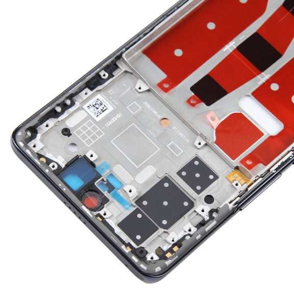 For Honor 70 Pro Original Front Housing LCD Frame Bezel Plate(Black)