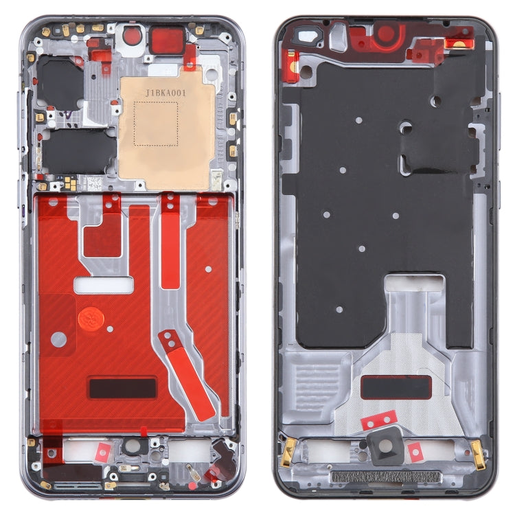 For Huawei P50 Original Front Housing LCD Frame Bezel Plate(Black)
