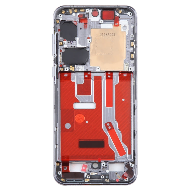 For Huawei P50 Original Front Housing LCD Frame Bezel Plate(Black)