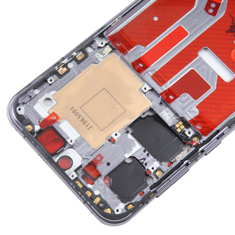 For Huawei P50 Original Front Housing LCD Frame Bezel Plate(Black)