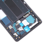 For Google Pixel 7A Original Middle Frame Bezel Plate (Black)