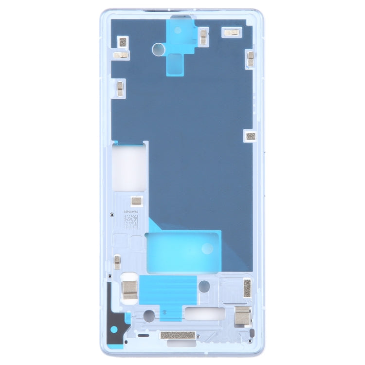 For Google Pixel 7A Original Middle Frame Bezel Plate (Blue)