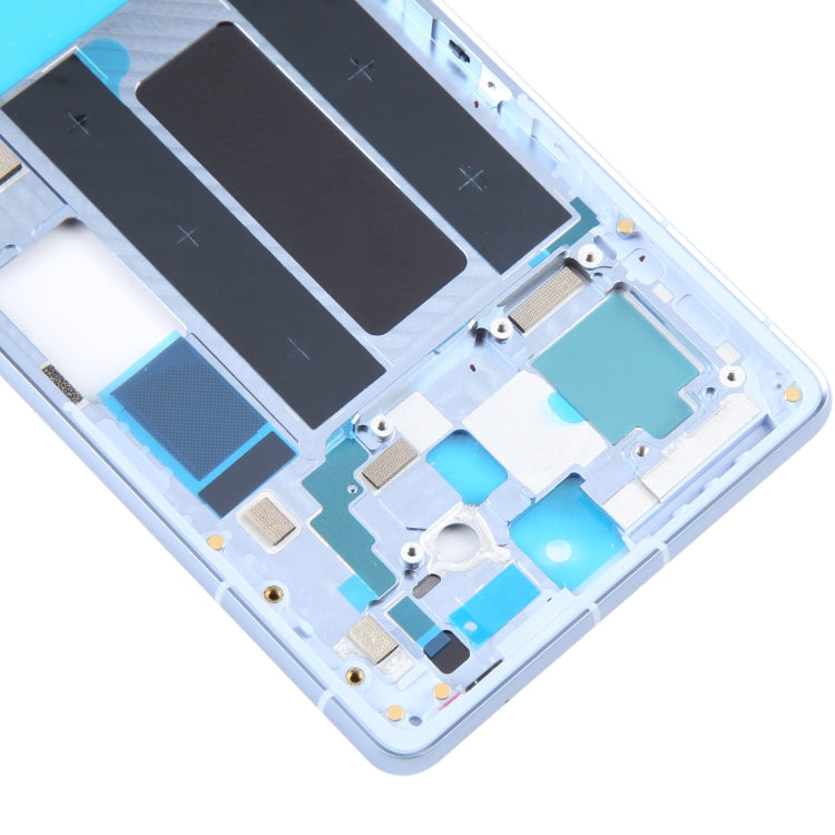 For Google Pixel 7A Original Middle Frame Bezel Plate (Blue)