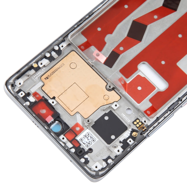 For Huawei nova 10 Original Front Housing LCD Frame Bezel Plate(Silver)