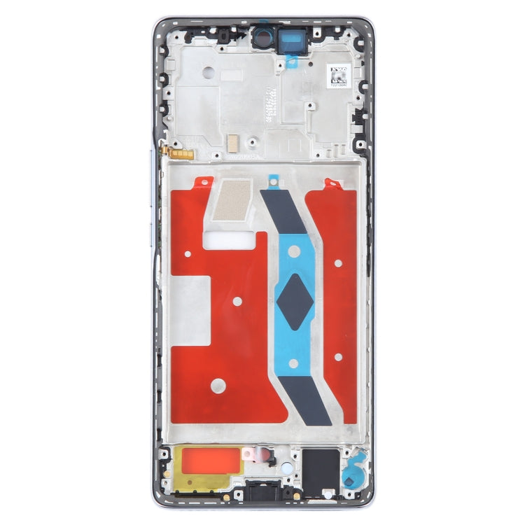 For Honor X40 Original Front Housing LCD Frame Bezel Plate(Blue)