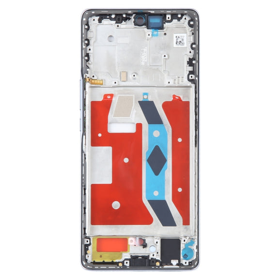 For Honor X40 Original Front Housing LCD Frame Bezel Plate(Blue)