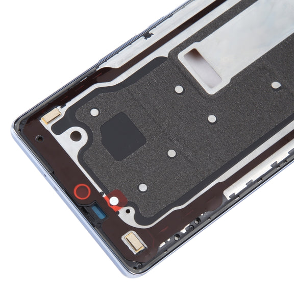 For Honor X40 Original Front Housing LCD Frame Bezel Plate(Blue)