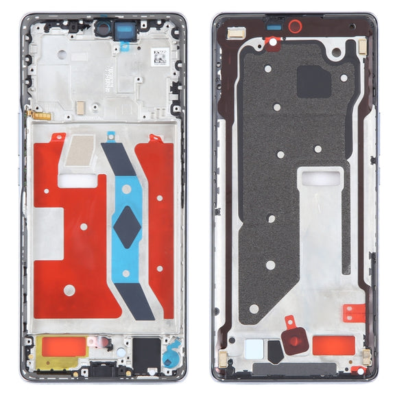 For Honor X40 Original Front Housing LCD Frame Bezel Plate(Blue)